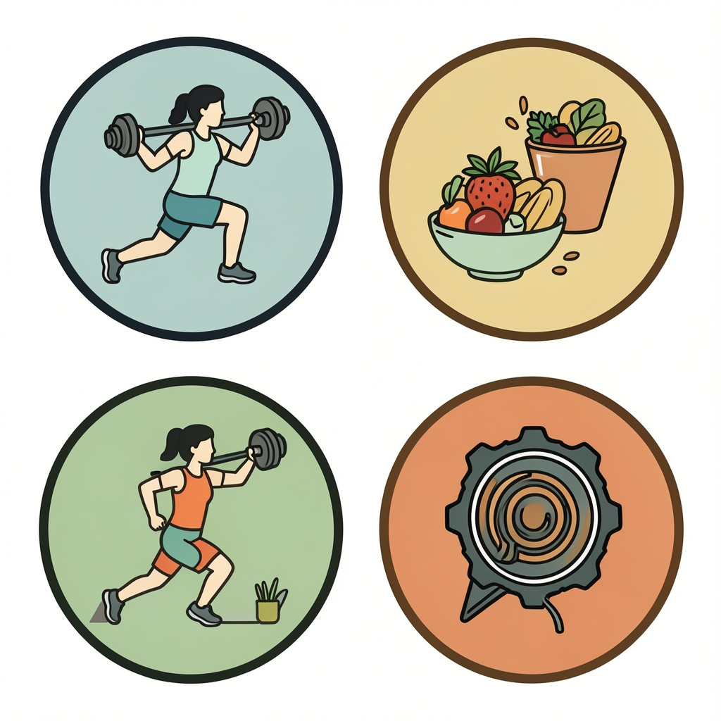 Visual guide to structuring daily routines