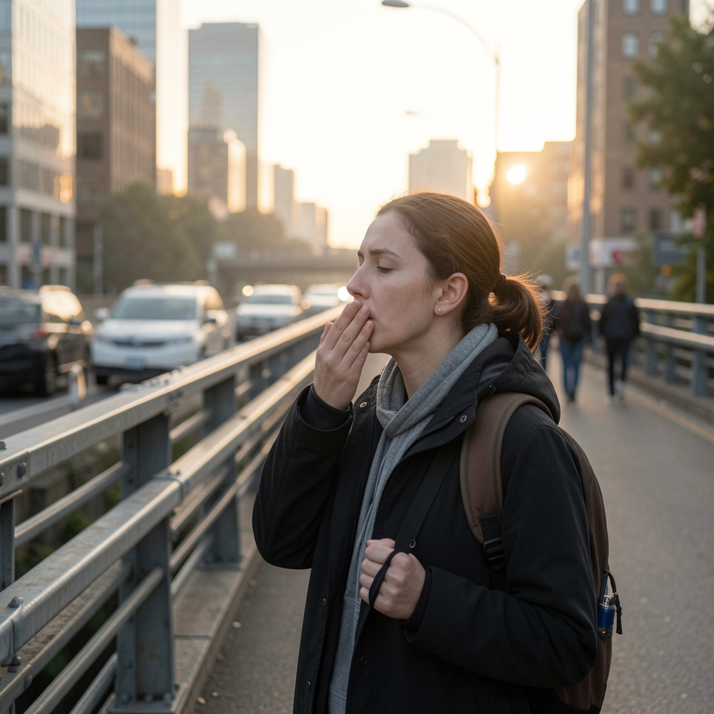 Visual representation of finding balance in daily life